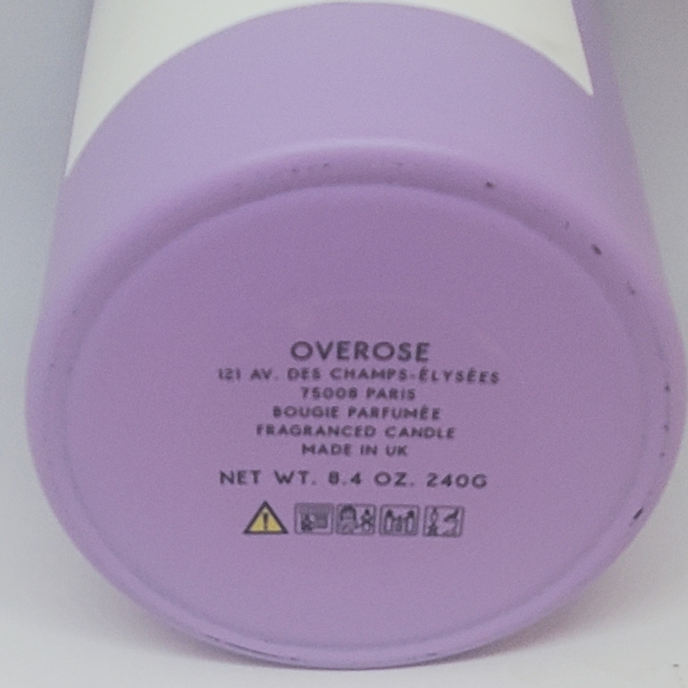 Empty Crossiant purple candle holder - Picture 2 of 2